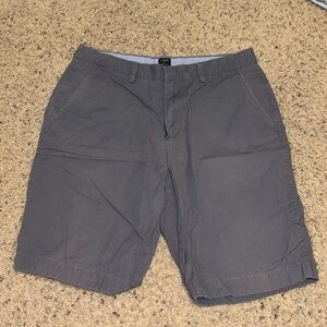 Blue jcrew men’s 33” shorts